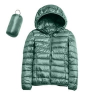 Zima za žene topla vodootporna jakna s kapuljačom, zimski kaput s recikliranom izolacijom zimski tanki