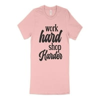 Radni hard trgovina Harder Majica, smiješna mama majica, poklon za mamu, poklon za nju, grafički tee,