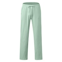 Green Cargo Hlače muške casual čvrste pantske hlače Kratke pune dužine ravnih hlače kratkog džepnog