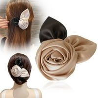 Keusn Saten Rose Hair Elegantna lijena kosa curler za višekratnu kosu za vele pletenice za prekrajanje