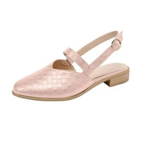 Ženske ravne sandale - otvoreni prsti Ležerne sa ljetnim sandalama ružičasta