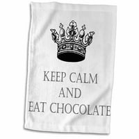 3droze ostanite mirni i jedite čokoladu - ručnik, po