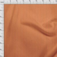 Onuone pamuk poplin Twill tkanina od naranče Geometrijski bandhanski obrtni projekti Dekor tkanina koji