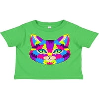 Inktastična pop umjetnička mačka poklon dječaka majica ili majica mališana