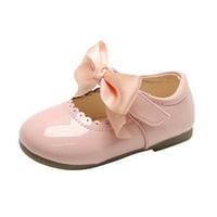 TODDLER Sandale, dječje cipele Toddler cipele Baby Girls Slatka modna luka izdubljena neklizajuća male kožne princeze, sandale za zatvorene na otvorenom, sandale za zatvorene na otvorenom, ljetni ušteda