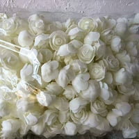 Juhai pe pjena ruža glava umjetna cvijeta za DIY Bear lutku za vjenčanje kuće