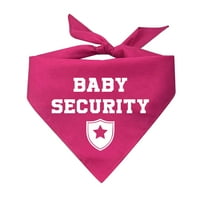 Sigurnost beba sa badge trokutom Dog Bandana