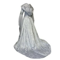Ženska modna dugačka s kapuljača s dugim rukavima, duljina podne duljine Cosplay haljina Dreshalloween