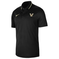 Muški Nike Black Vanderbilt Commodores Sidelini treneri performanse Polo