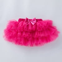 Toddler Baby Girls Tutu, slatka duga neto pređe lukave pettiskirt suknja Nasleđena baletnica mjehurića