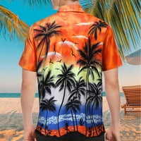 Vikudaty Muška ljetna modna zabava na moru na plaži Havajska sitnica TOP bluza