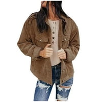 Ženska jakna s dugim rukavima vruća prodaja čišćenja žena autunm i zimska jakna s dugim rukavima od