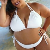 Mortilo kupaće kostimi Tankinis set ženske čvrste push up podstavljene plus veličine bikini set kupaći