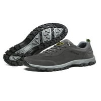 Muške planinarske cipele Atletski tenisice čipke up trekking penjačke cipele siva 7