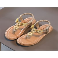 WAZSHOP KIDS LJETNA Sandala plaža Princess Flat Sandals Slatka klizanja na hodanju cipela za cipele