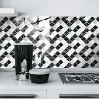 SHPWFBE zidna zidna naljepnica za zid kupaonica samo kuhinja 3D ljepljiva naljepnica za pločice 1Set