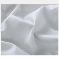 Dječak Man Modeble Bed lim Creative Bed Cover Set 3D Fudbal tiskani bijeli pozadinski ugrađeni listovi,