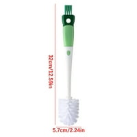 Pompotops Multifunctional Cleaning Brush, Four In One Carrot Cup Brush Long Handle Household Multifunctional