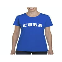 - Ženska majica kratki rukav, do žena veličine 3xl - Kuba