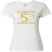 Inktastična 50. godišnjica vjenčanja godinama Ženska majica