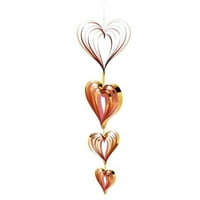 Verpetridure Valentinovo voli privjesak Trodimenzionalni privjesak u obliku srca Četvorodijelni prozor