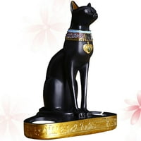 Resin Egipat Cat Desktop Dekor Izvrsni zanati za obrtni materijal Kreativni foto rekvizicije za ured