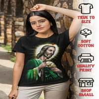 Ženska grafička majica San Jude de Tadeo, St Jude Patron, katolički