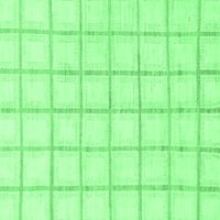 Ahgly Company Zatvoreni pravokutnik Solid smaragdno zeleni modernim prostirkama, 5 '8'