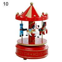 Romantična karoselna konja glazba Bo igračka umjetnička drvena karusel muzičke kutije nove dnevne potrebe