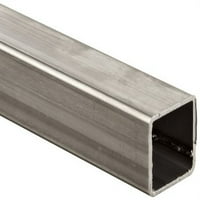 Kvadratna cijev od nehrđajućeg čelika, ASTM A554, visina 1,25 , 0,065 zid, 12 dužina