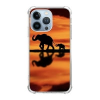Sunset Case Case kompatibilan sa iPhone Pro max, jedinstvenim umjetničkim dizajnom TPU punim poklopcem