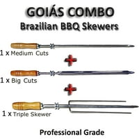 Goias Combo - set - brazilski skewers za bbq 28 - profesionalna ocjena