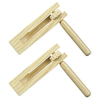 Drveni ratchet proizvođači buke Obrazovne igračke ručne udaraljke za djecu