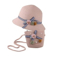 Djeca Ležerne prilike na otvorenom i torbe širokodnevene plaže na plaži okrugli šeširi za djevojke