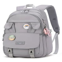 Grianlook Girl Daypack Multi džepovi Bookbag Veliki kapacitet Ruksak za laptop ramena Torbe za rame