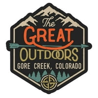 Gore Creek Colorado Veliki magnet za dizajn na otvorenom