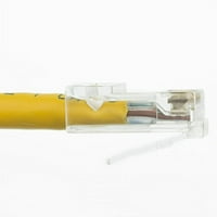 Cat Yellow Ethernet patch kabel, bezboji, stopalo