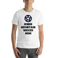 Tri ikona Kings Mountain Soccer Mama Skraćena pamučna majica kratkih rukava po nedefiniranim poklonima