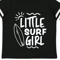 Inktastična mala surfana djevojka sa dar za surfanje poklon majica Toddler Girl Girl