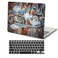 KAISHEK HARD SHELL CASE CASE ZA - Objavljen Old MacBook PRO S bez dodira Nema CD-ROM-a + crni poklopac