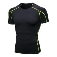 Majica sa Caveitl muns, muškarac za vježbanje u fitnes sportove trčanje joga atletska majica top bluza