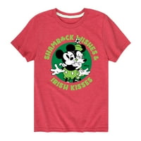 Disney - Shamrock želi irski poljupci - grafička majica kratkih rukava za mališanu i mlade