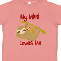 Inktastic moj mimi voli me Slow poklon dječaka majica malih djevojaka ili majica mališana