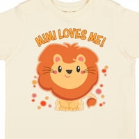 Inktastic mimi voli me-sladak lion poklon malih majica ili majica za djevojčicu