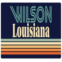 Wilson Louisiana Frižider Magnet Retro Design