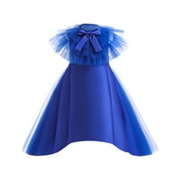 Nova dječja haljina princeza Klein Plava haljina djeca seksualna dugačka haljina klavirske performanse