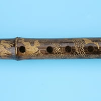 Tradicionalni ručno rađeni kineski muzički instrument ljubičasti bambus flauta dizi u G tipku
