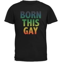 Old Glory Mens gay ponos lgbt rođen ovaj gej grafička majica kratkih rukava