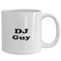 Funny DJ Guy Muglica za kafu - DJ Kup za kafu - 15oz bijeli