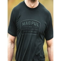 Magpul Industries Mag Go GO BANG DIJELOVI Crni pamučni muški rukav majica L l